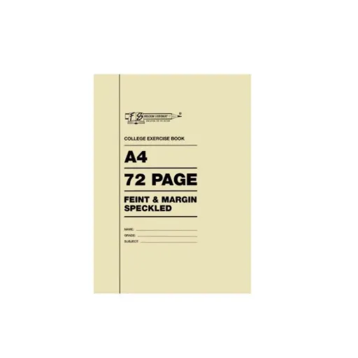 Book A4 72p F/M Speckled - Interstat